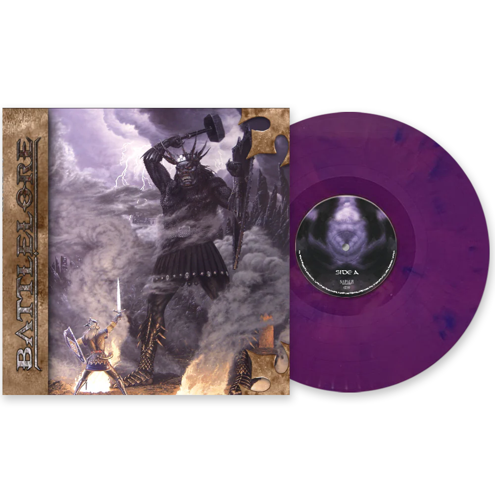 Battlelore "Where Shadows Lie (Marbled Viola Blue Vinyl)" 12"