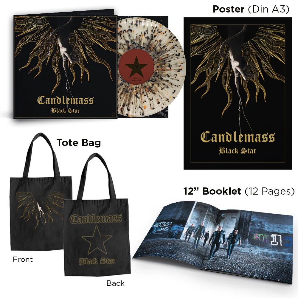Candlemass "Black Star " 12" - Image 2