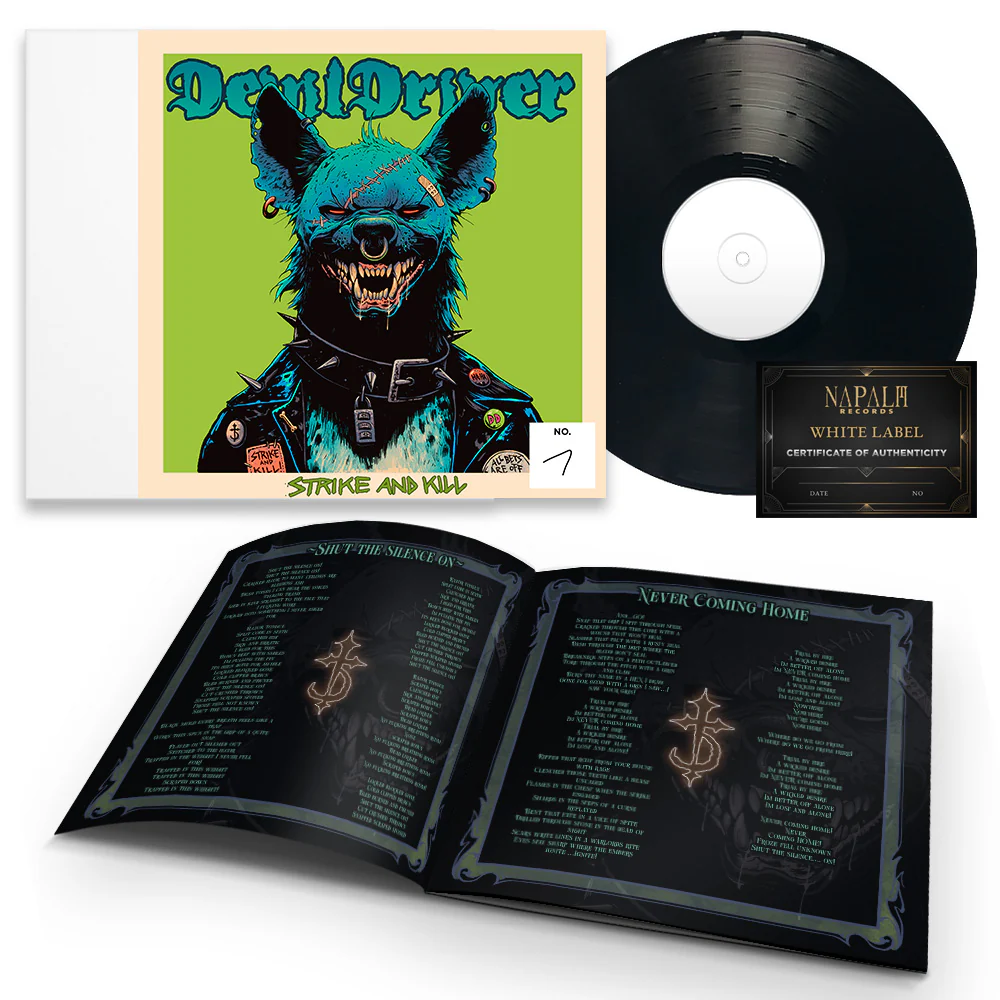 DevilDriver "Strike and Kill (White Label Edition vinyl)" 12"
