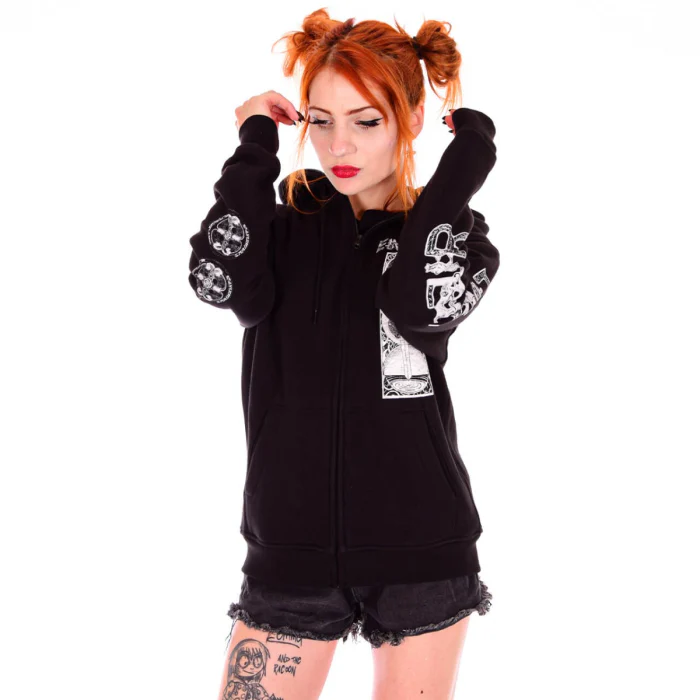 Einherjer "Dragons Of The North" Zip Hoodie - Image 3