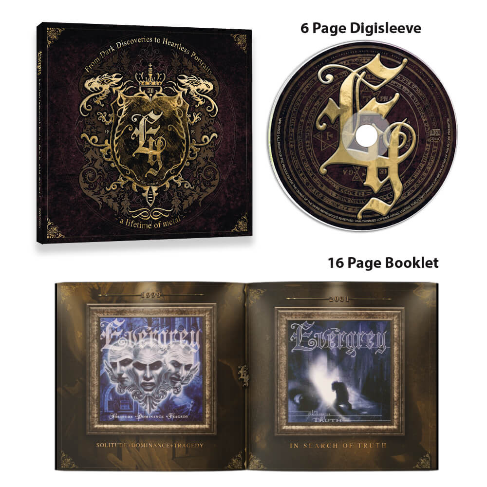 Evergrey "From Dark Discoveries to Heartless Portraits " CD