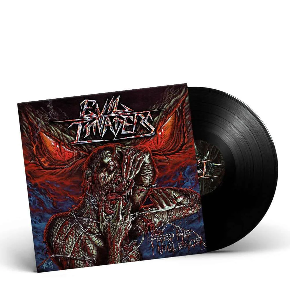 Evil Invaders "Feed Me Violence" 12"