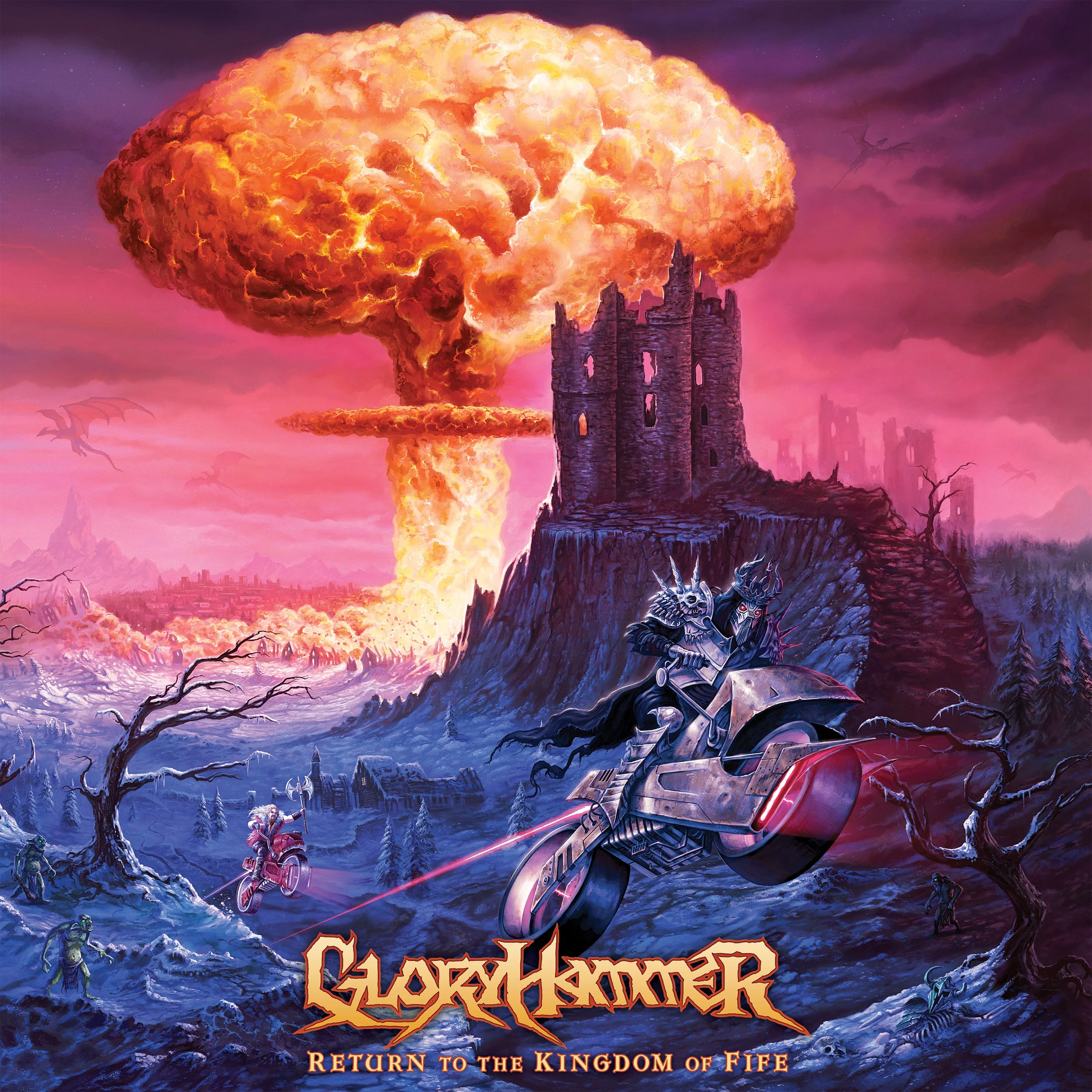 Gloryhammer "Return To The Kingdom Of Fife" 12" - Image 2