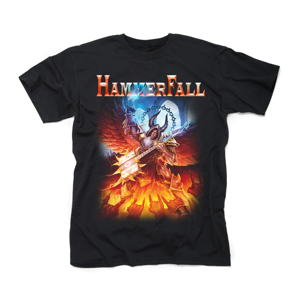 Hammerfall "Live Against The World" T-Shirt - Image 2