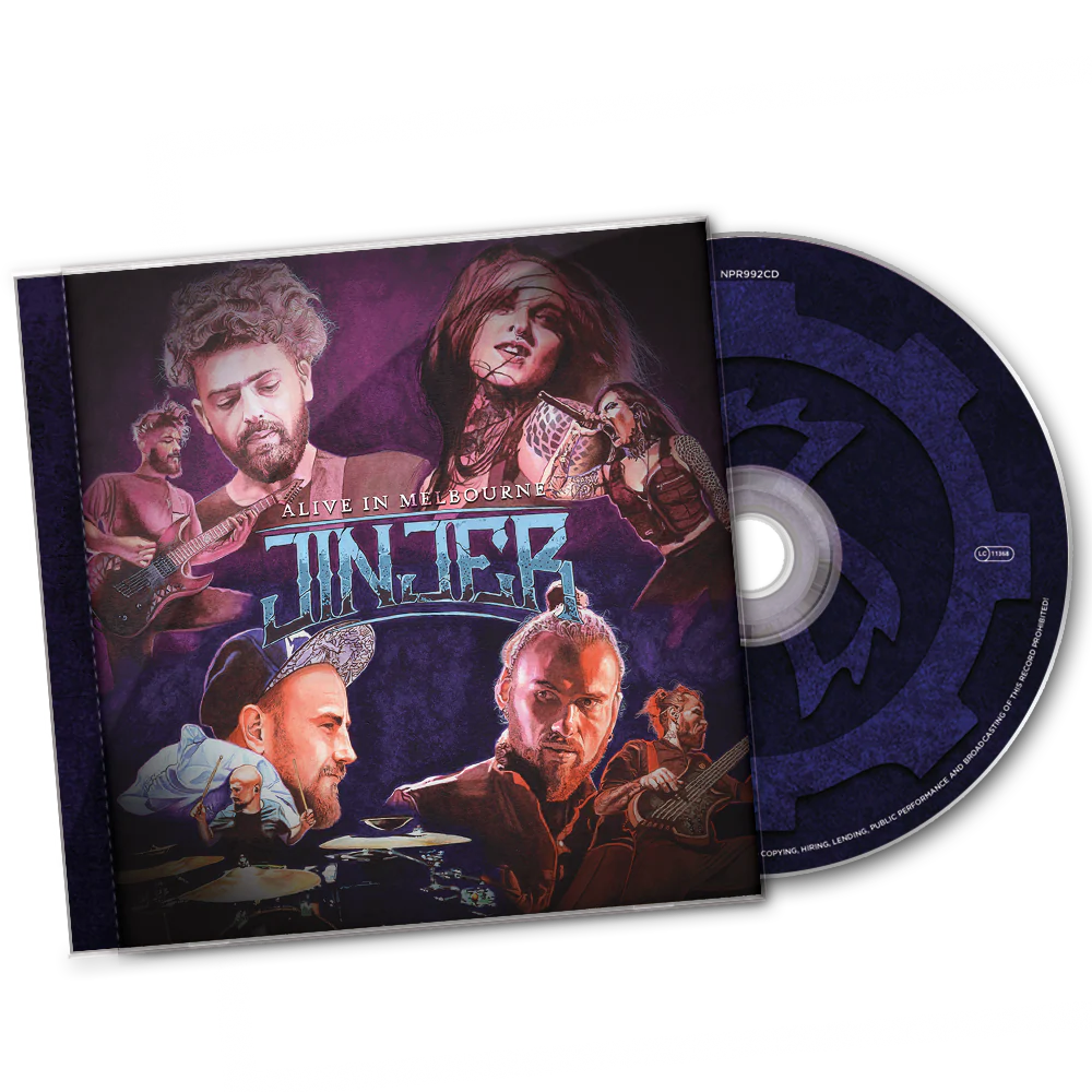 Jinjer "Alive in Melbourne" CD