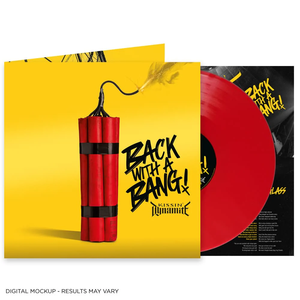 Kissin' Dynamite "Back With A Bang" 12" - Image 2