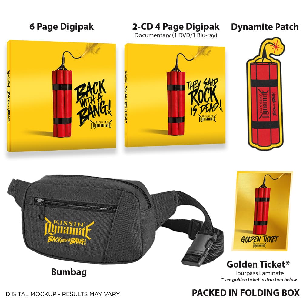 Kissin' Dynamite "Back With A Bang" Boxset