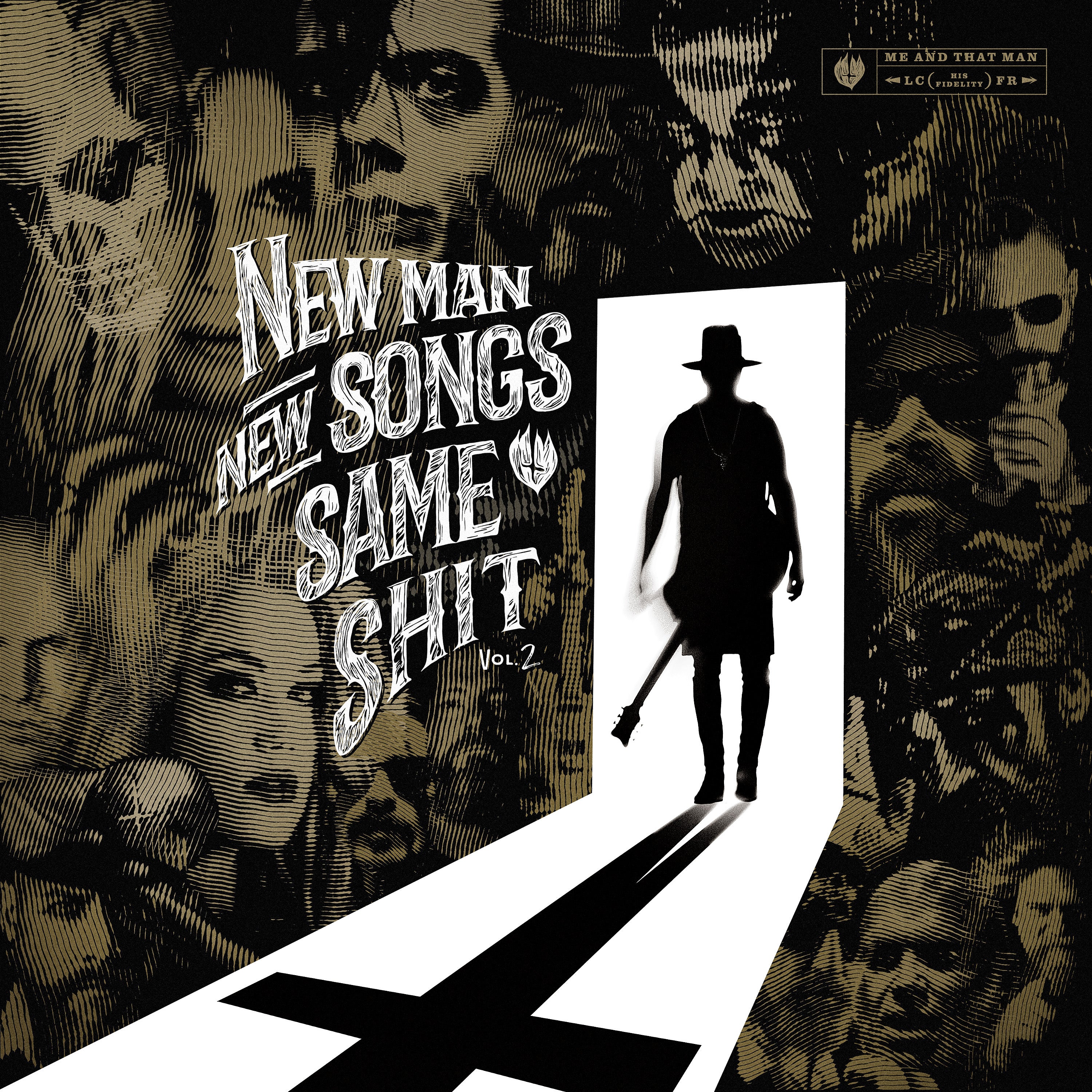 Me and That Man "New Man, New Songs, Same Shit. Vol.2" 12" - Image 3