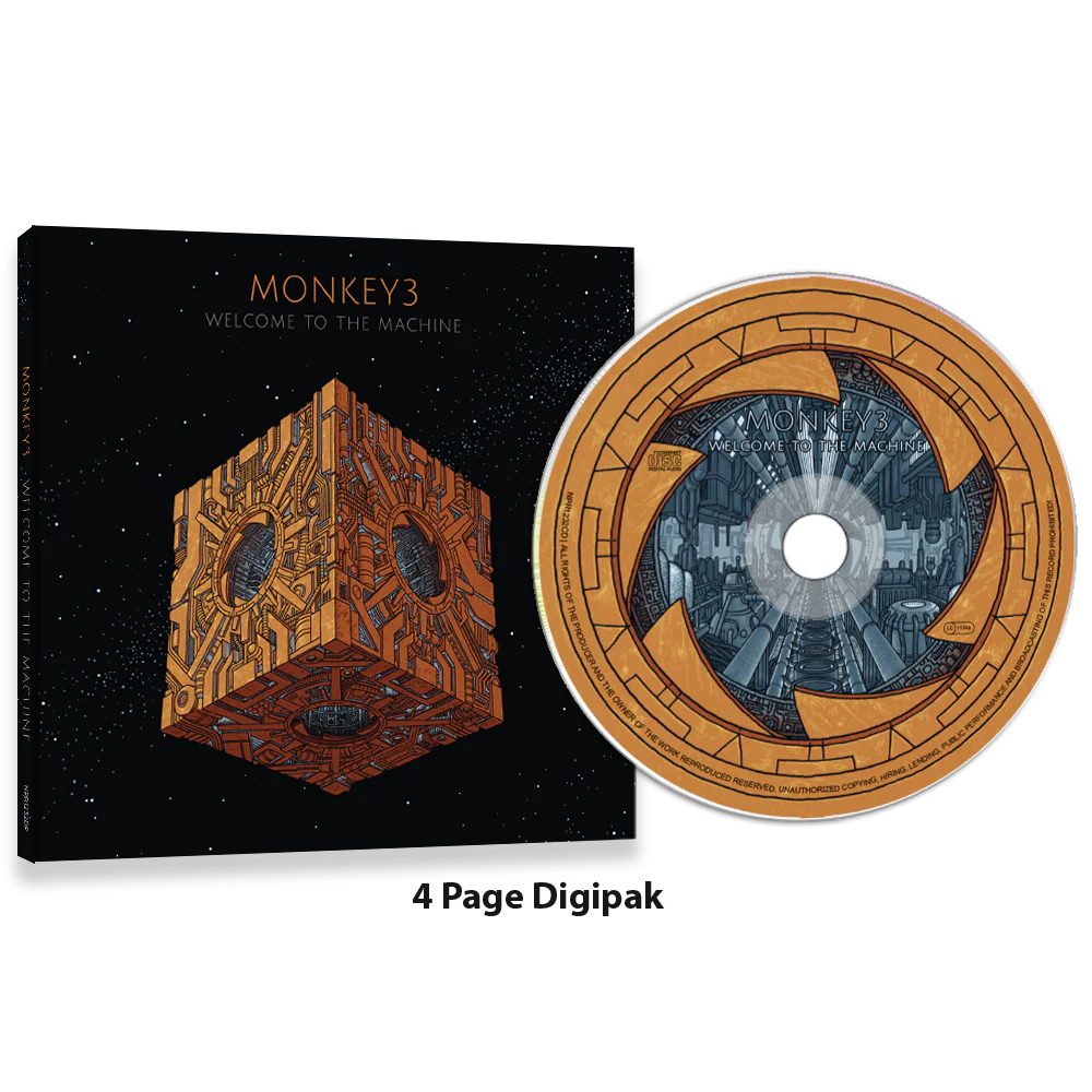 Monkey3 "Welcome To The Machine" CD
