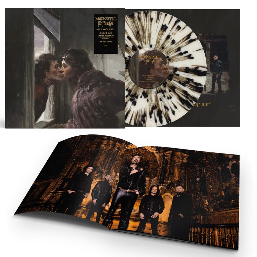 Moonspell "Far From God (Creme Black Splatter vinyl)" 12"