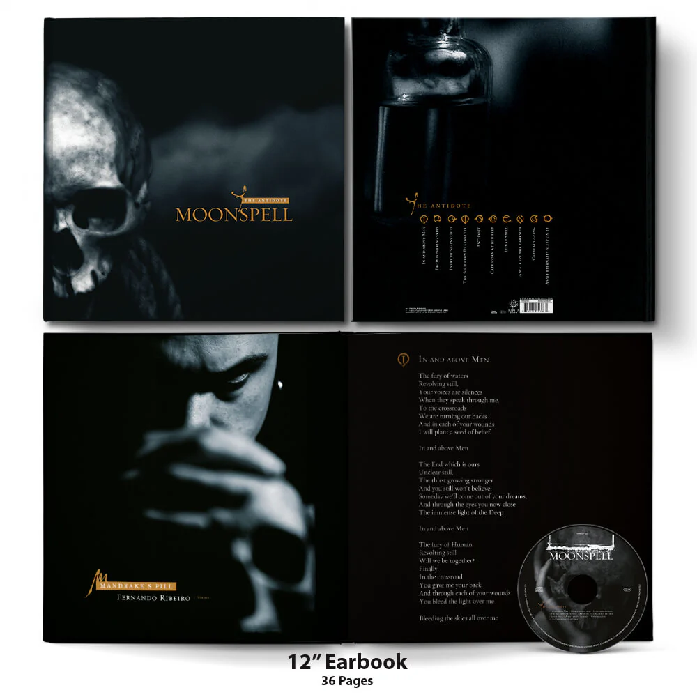 Moonspell "The Antidote" Earbook