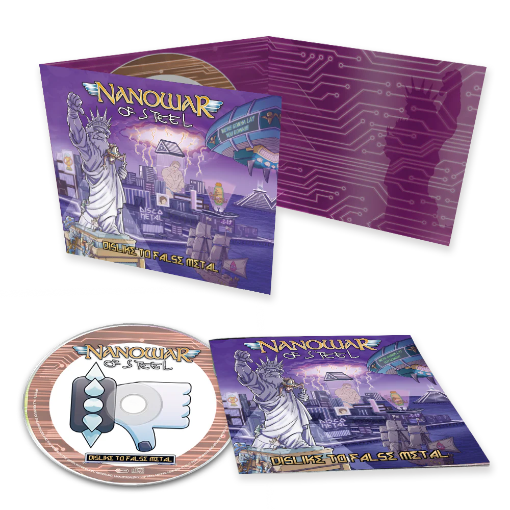 Nanowar Of Steel "Dislike to False Metal" Digisleeve CD