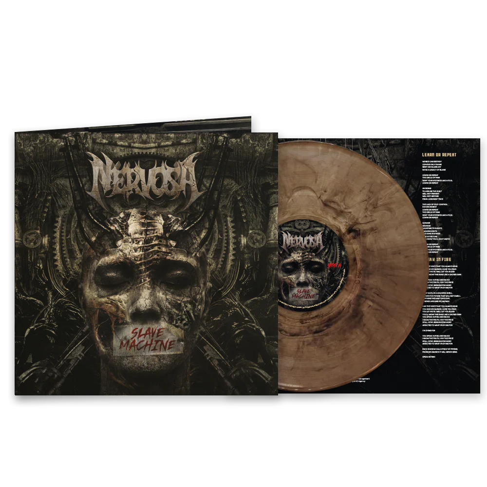 Nervosa "Slave Machine (Marbled Black Smoke Vinyl)" 12"