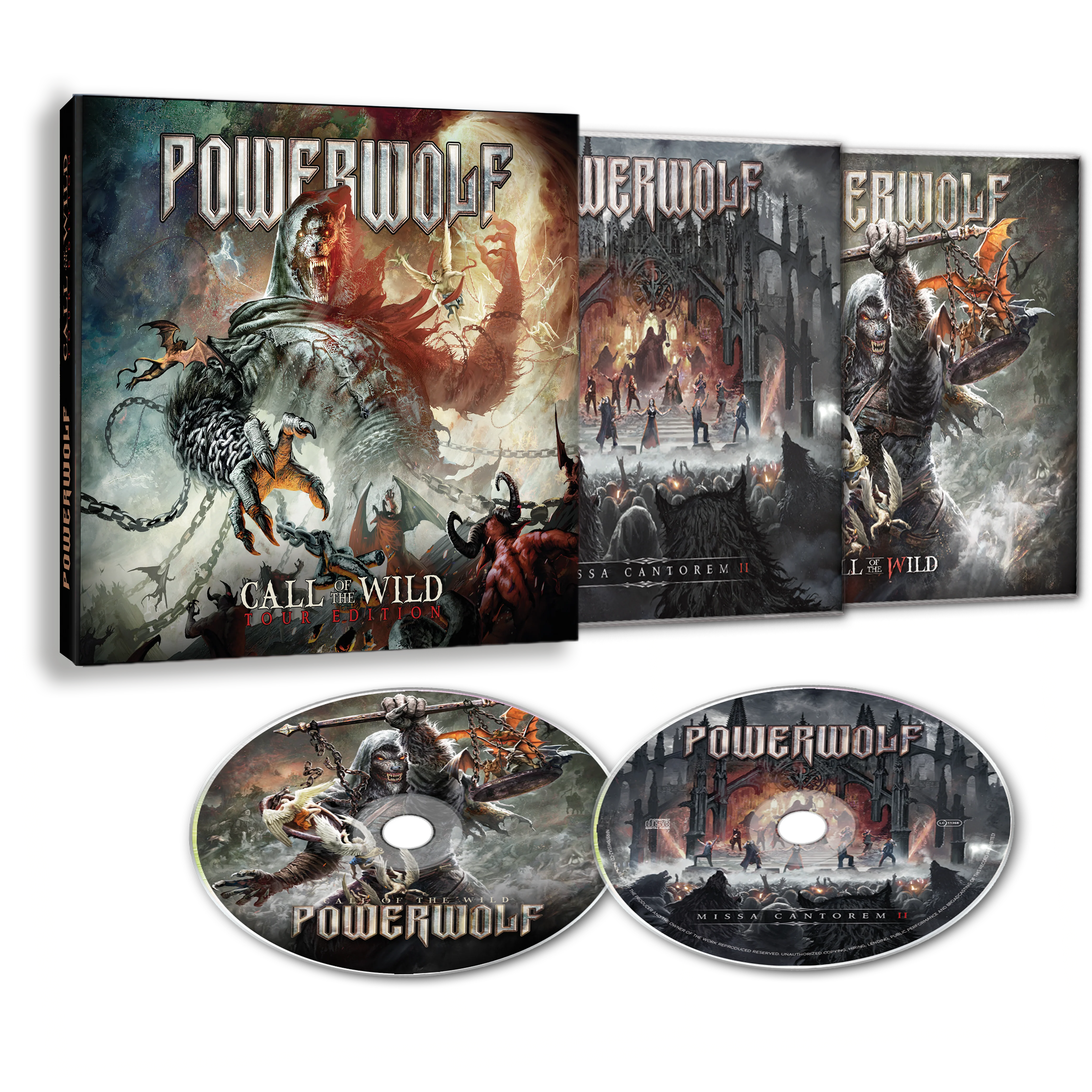 Powerwolf "Call Of The Wild: Tour Edition " CD - Image 2
