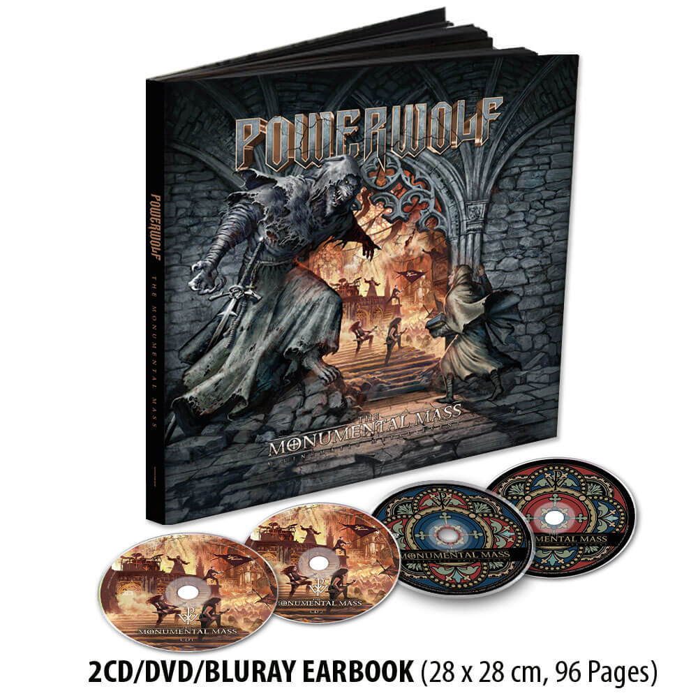 Powerwolf "The Monumental Mass: a Cinematic Metal Event" Earbook