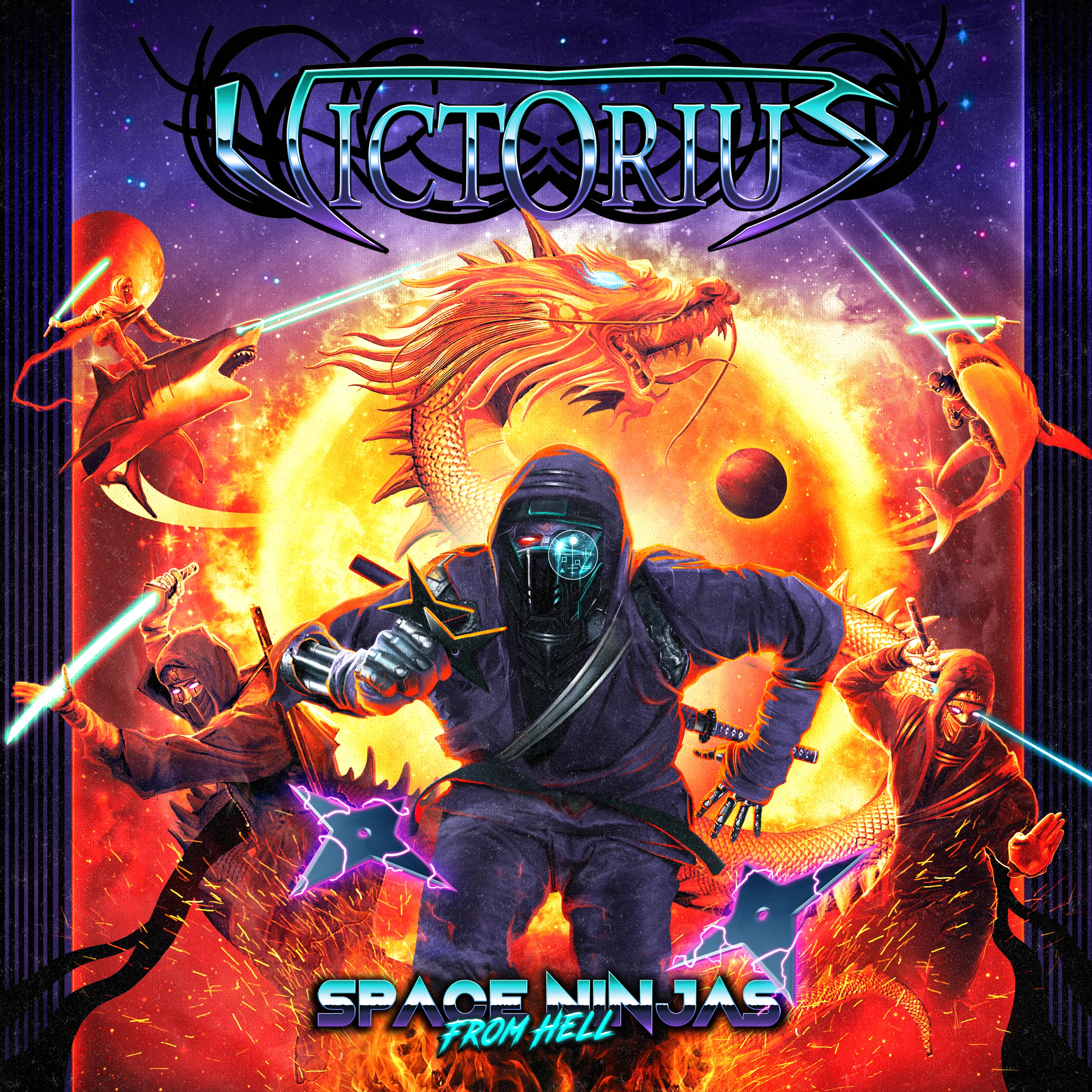 Victorius "Space Ninjas From Hell" 2x12"