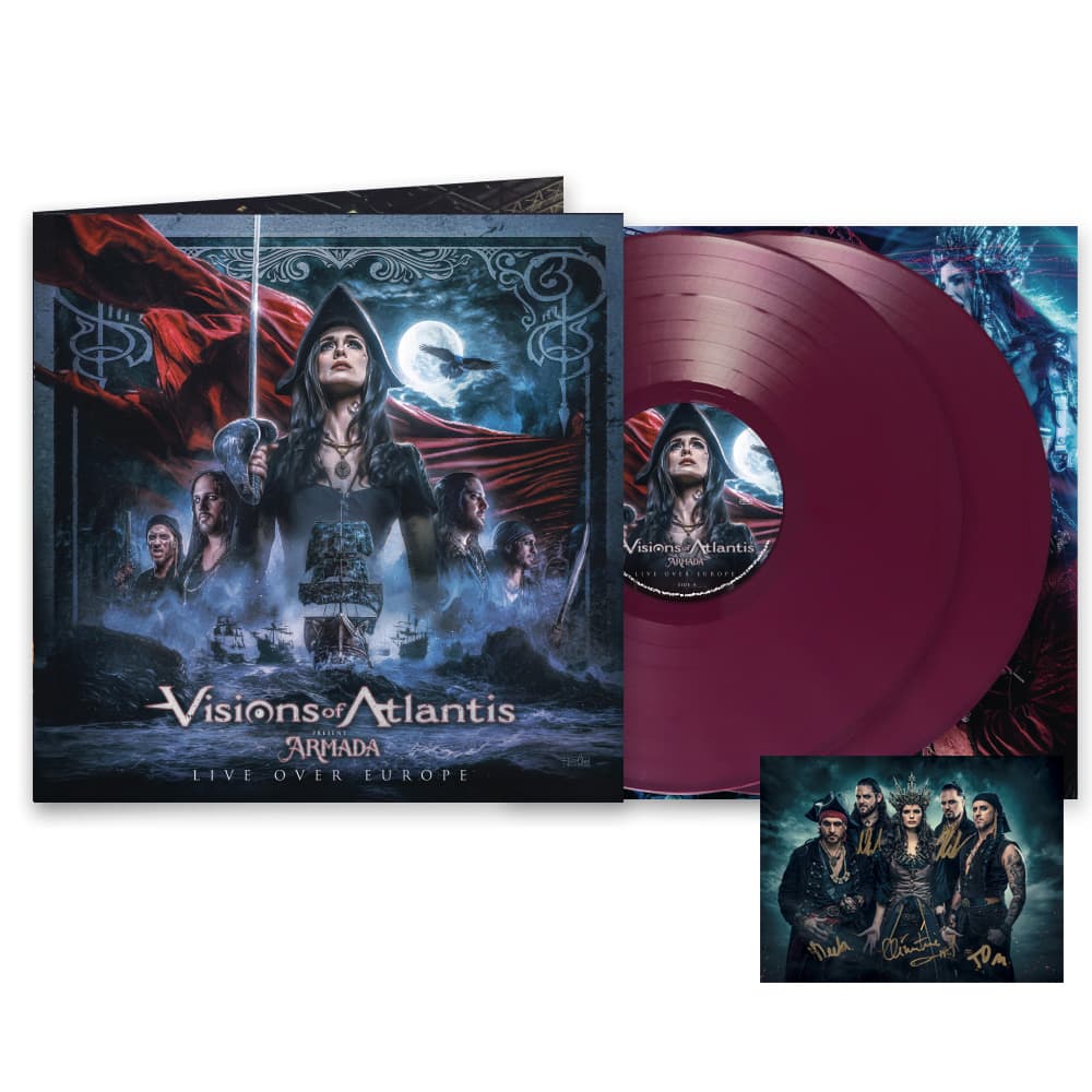 Visions of Atlantis "Armada Live Over Europe " 2x12" - Image 2