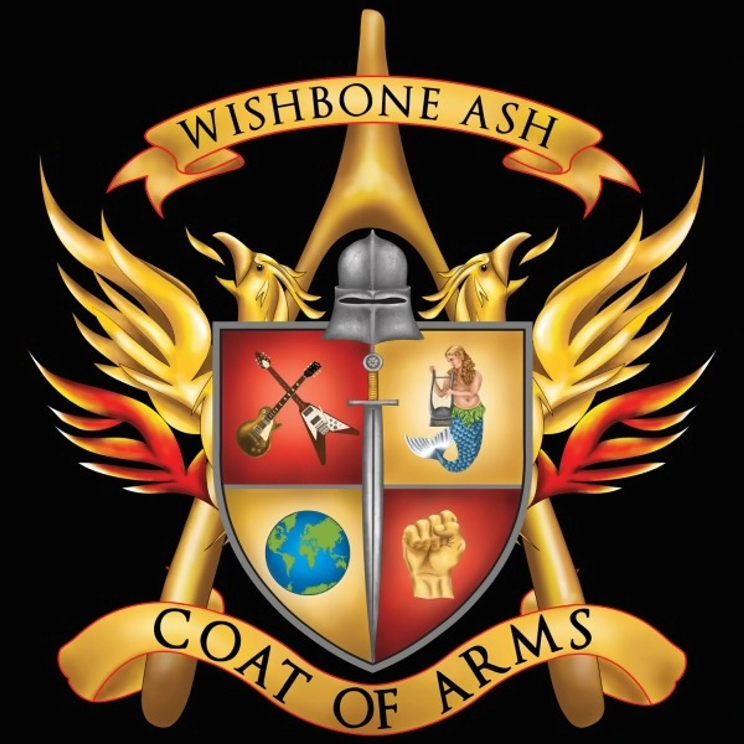 Wishbone Ash "Coat of Arms" 2x12"